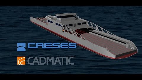 Optimization of a Double Ended Ferry with CAESES and CADMATIC
