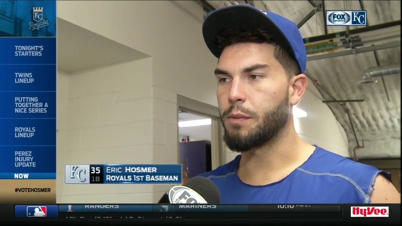 Eric Hosmer is honored to be named a Roberto Clemente Award nominee - YouTube FOX Sports Kansas City