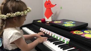 SOFT MOZART RECITAL May 2020: "Happy birthday", plays Vika, 5 yo screenshot 4