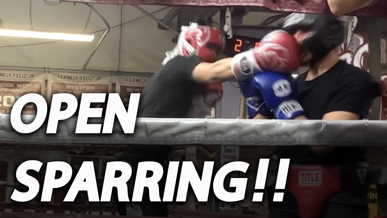 SELF TAUGHT BOXER Goes to OPEN SPARRING!!!