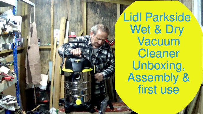 LIDL Parkside Wet and dry vacuum cleaner PWD25B3 €79.99 is it good? 25L  #lidl #shorts - YouTube