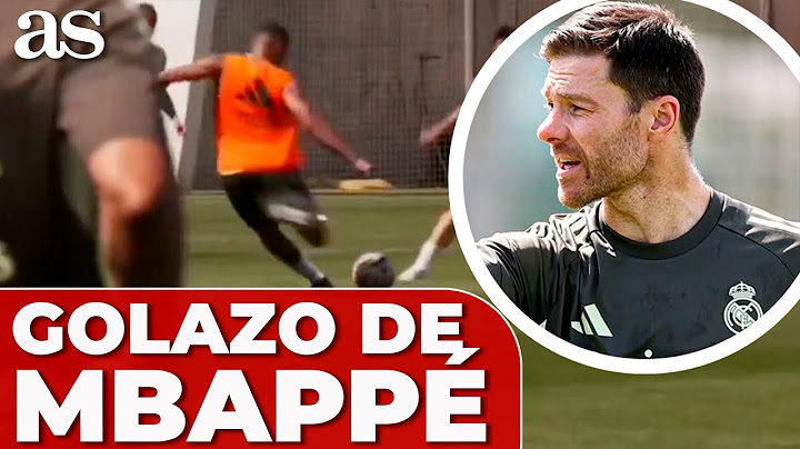Primer ENTRENAMIENTO de MBAPPÉ con XABI y hace ESTA BURRADA