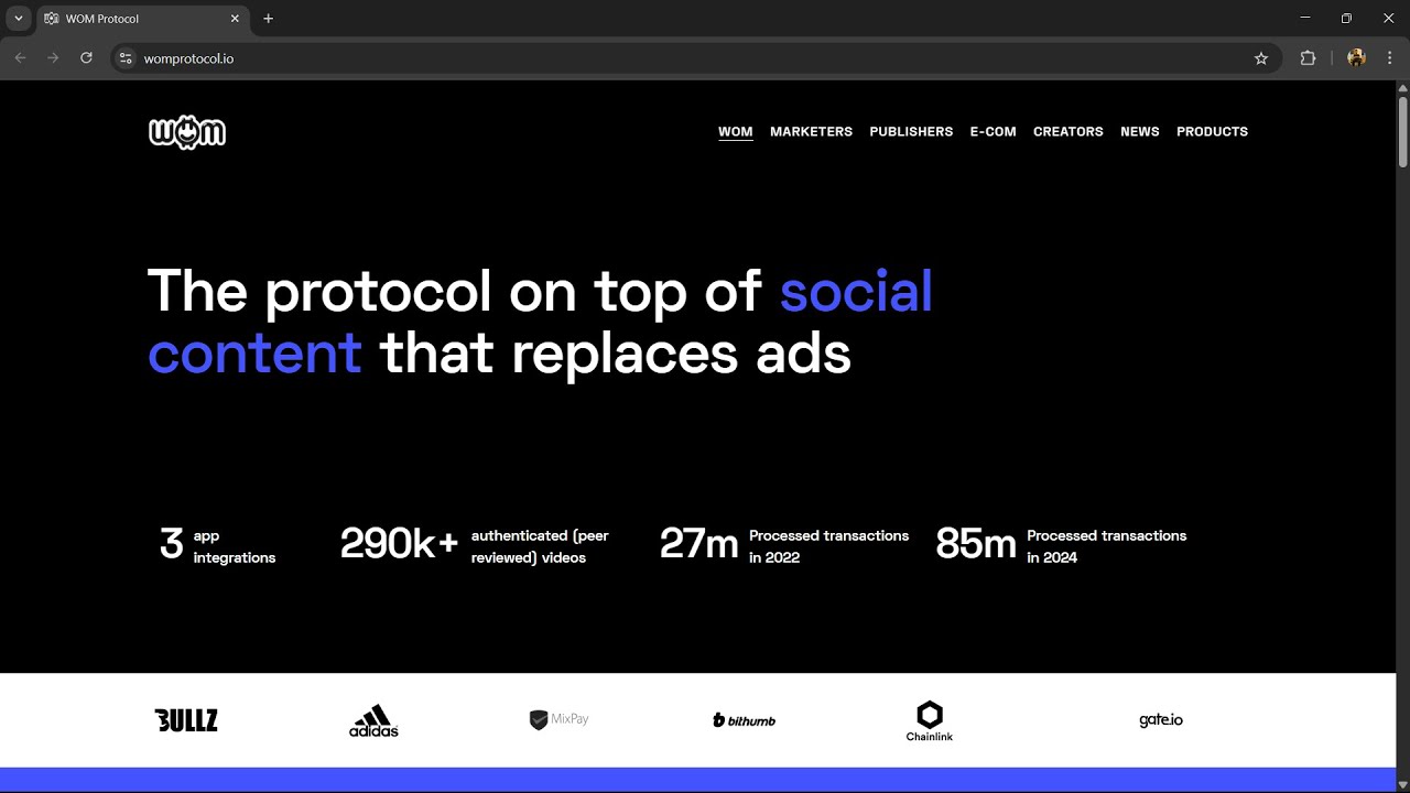 What is WOM Protocol ($WOM) Token Coin | Review About $WOM Token