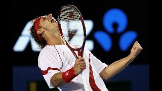 David Nalbandian vs Lleyton Hewitt - Australian Open 2011 1st Round: Highlights