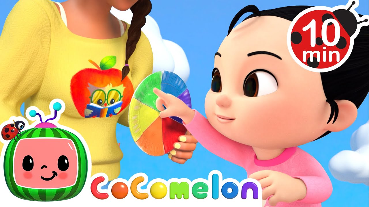 Learning Fun Colors and Shapes for Kids! 🌈 + MORE CoComelon Nursery