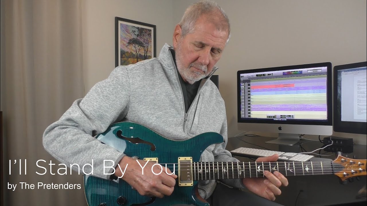 I'll Stand By You The Pretenders Guitar Instrumental Cover YouTube