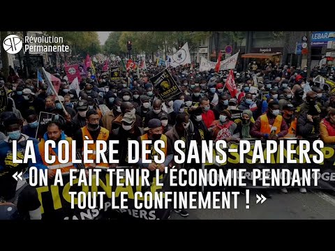 La colère des sans-papiers : « On a fait tenir l&#039;économie pendant tout le confinement ! » |Reportage