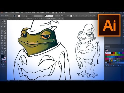 Video: Cómo Dibujar En Adobe Illustrator