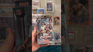 2025 TOPPS CHROME NFL HANGER BOX OPENING #cards #sportscards #flyeaglesfly #nflcards