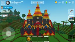 Fire Palace - Block Craft 3d: Building Game screenshot 5