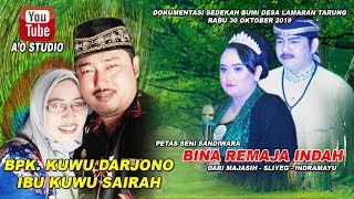 LIVE SANDIWARA BINA REAMAJA INDAH LAMARAN TARUNG RABU 30 OKTOBER 2019