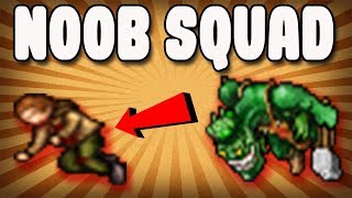 NOOB SQUAD VS HELLSPAWNS - Tibia