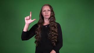 American Sign Language Acronym ASL