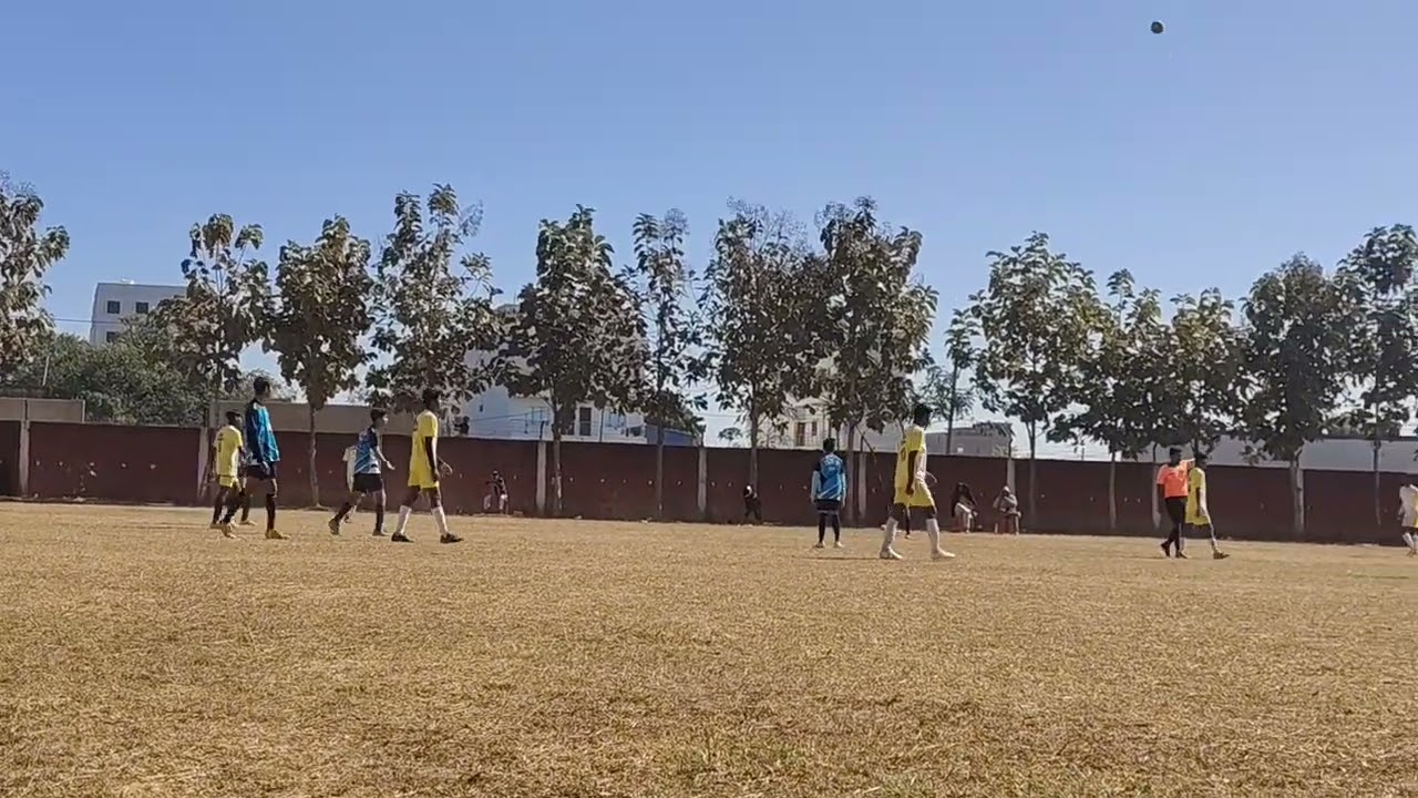 Football match international ideal school 