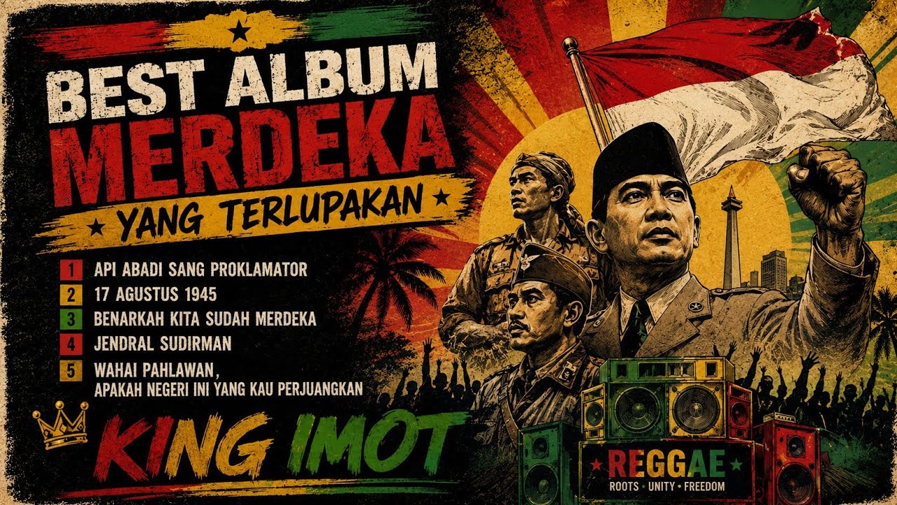 BEST ALBUM MERDEKA YANG TERLUPAKAN  | KING IMOT | REGGAE PERJUANGAN 2026 Vol 1