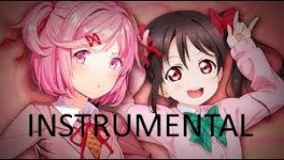 Natsuki Vs Nico Yazawa Rap Battle instrumental  Skeeptieel