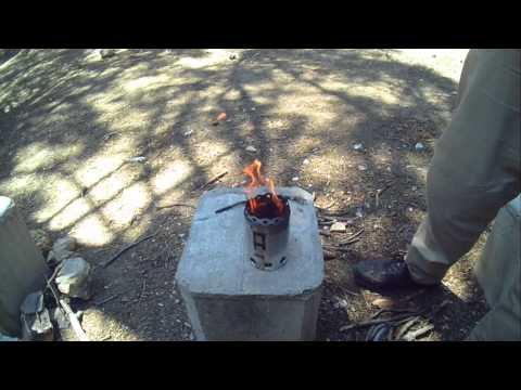 Hobo Stove, Beans and Coffee.