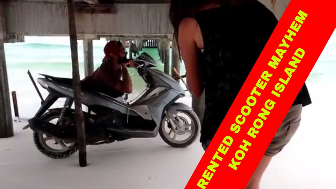 KOH RONG ISLAND RENTED SCOOTER MAYHEM ! YouTube