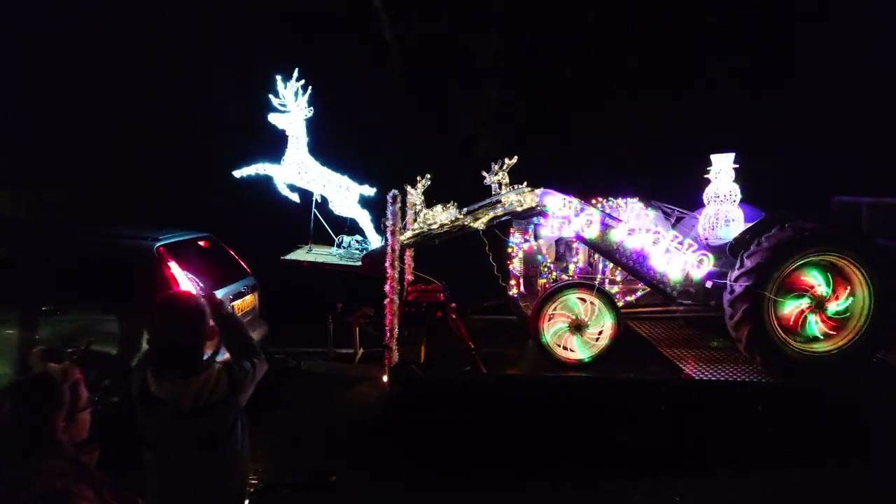 The Santa Tractor Run 2025