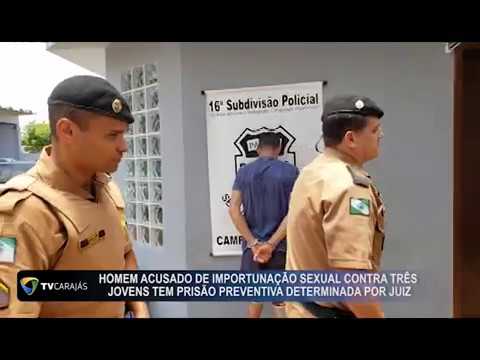 Homem acusado de importunação sexual tem prisão preventiva decretada