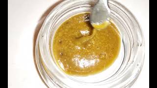 1 Gram Of Honey Rosin With THC Hunks From My Freezer- Hye Select Cut Rosin (5 Month Bud Cure) #420