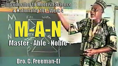 Bro. C. Freeman-El | M-A-N: Master-Able-Nobl...  -...