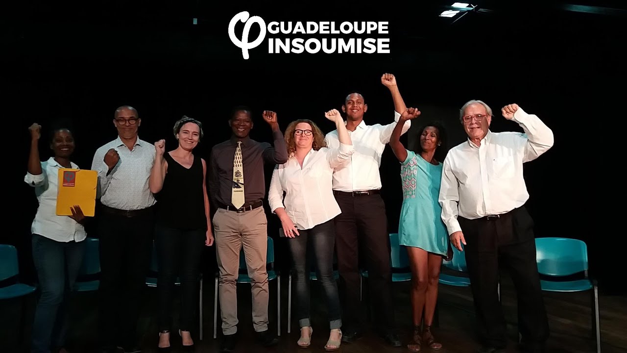 Conférence de presse de la France insoumise en Guadeloupe YouTube