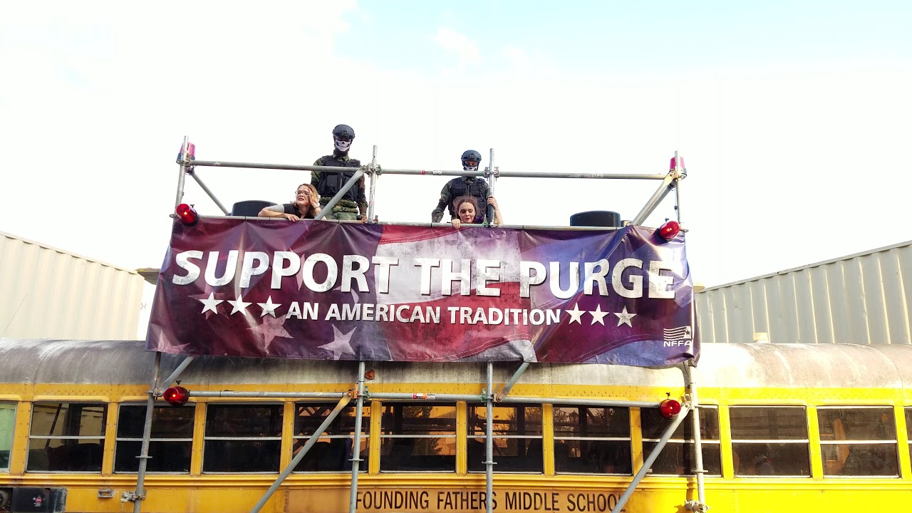 The Purge HHN 2017 Opening Night