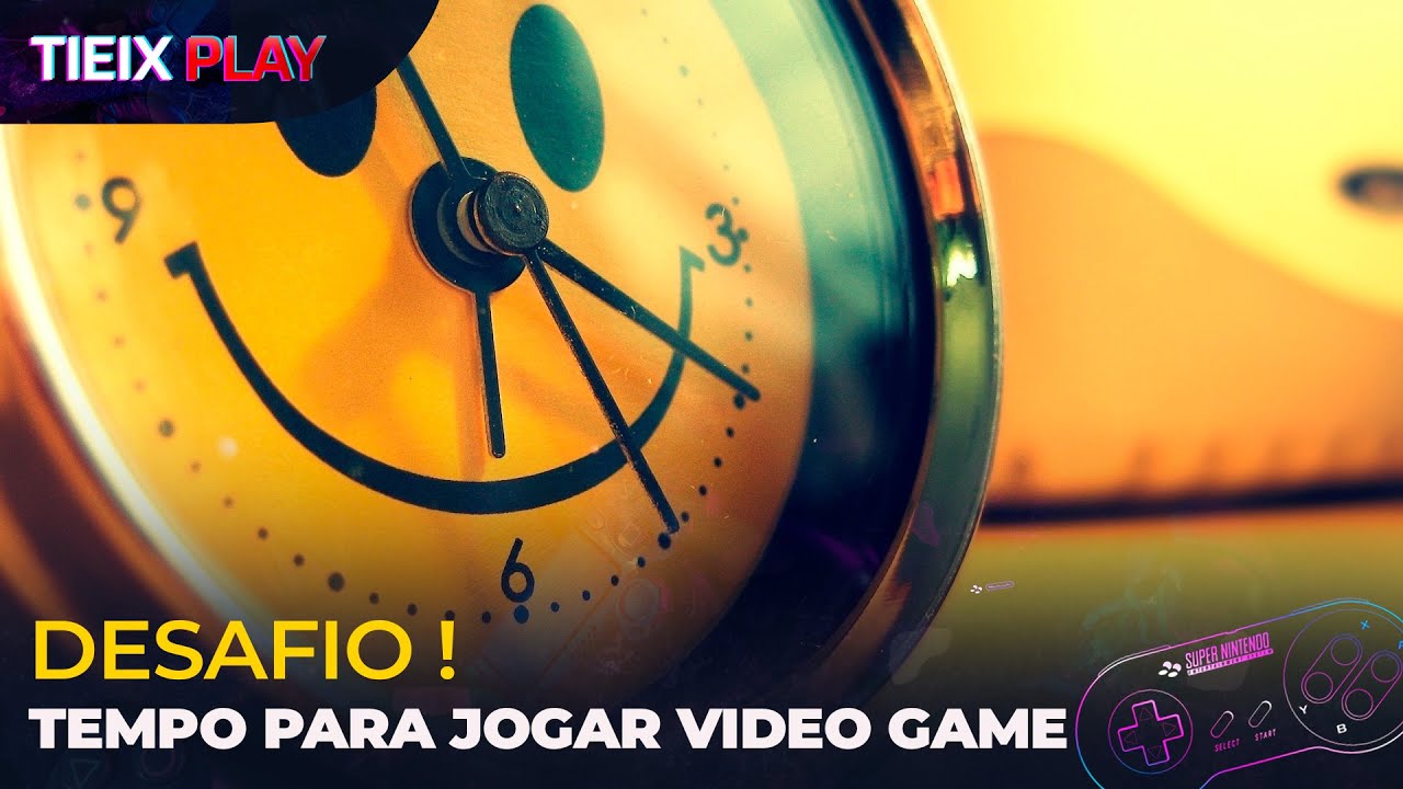 SEM TEMPO PARA JOGAR VIDEO GAME 😢