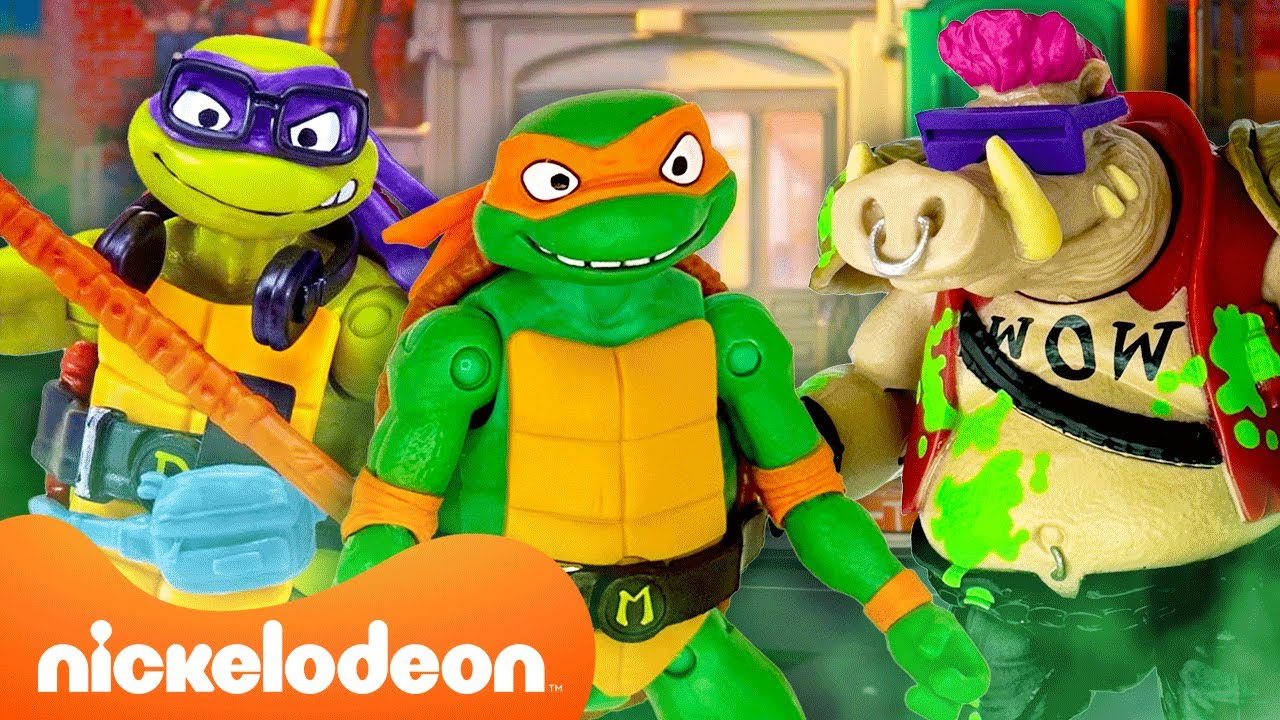 Les Tortues Ninja | Le concert de Bebop inonde les égouts de mutagène !| Nickelodeon France