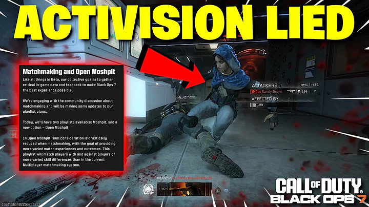 Black Ops 7 - The NEW No SBMM Playlist Is A Straight LIE - Activision GASLIGHTS Us AGAIN! STILL SBMM