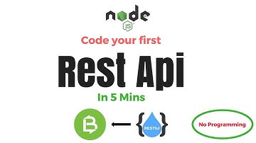 Build your first REST API in just 5 mins | NodeJS | Loopback | JSON | No Coding