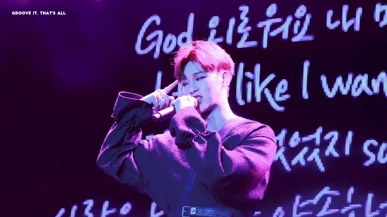 180204 JBJ 1ST CONCERT 권현빈 HYUNBIN SOLO - GOD