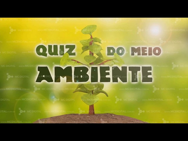 QUIZ 13 PERGUNTAS SOBRE O BIOLOGIA E MEIO AMBIENTE 