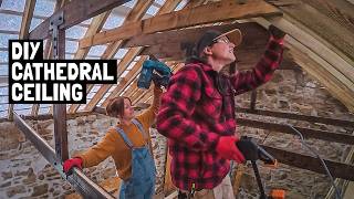 Tackling a HUGE job during the TERRIBLE weather.