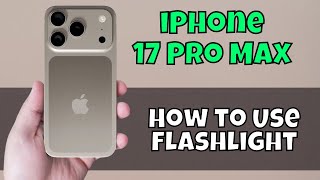 Cara Menggunakan Senter iPhone 17 Pro Max screenshot 4