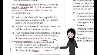 Sat practice test 5 Question 32 module 2 Reading and Writing