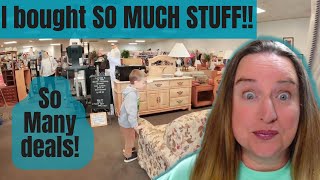 I OVER FILLED My Cart At This Incredible Thrift Store! Shop With Me