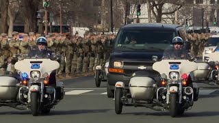 ‘Huge loss': Hundreds of officers salute DC officer who died after being hit by car | NBC4 DC