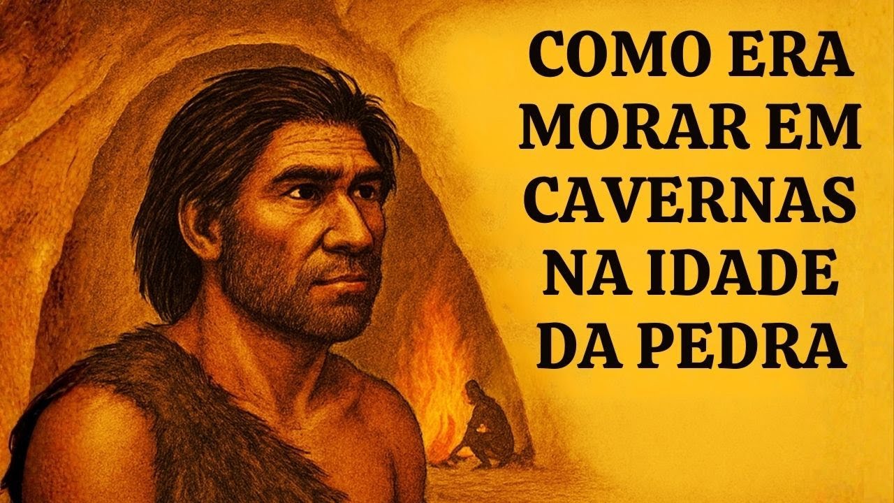 COMO era MORAR em CAVERNAS na IDADE DA PEDRA (Spoiler: Vida Dura e Perigo) | Durma no Passado