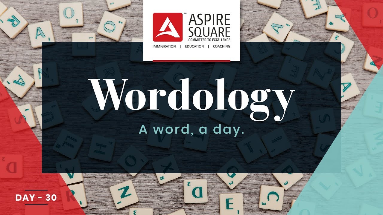 Wordology - Day 30