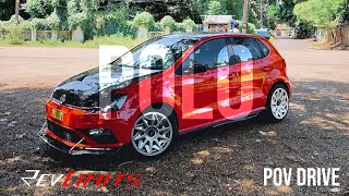 2020 VW POLO BS6 | 1L TSI HighlinePlus | Modified | POV Test Drive#36 Exhaust BACKFIRE!  POPS&BANGS