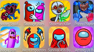 Imposter Squid,Sausage Wars,Stickman Killer,Poppy Playtime,Survival 456 But It' Impostor,Wacky Run screenshot 5