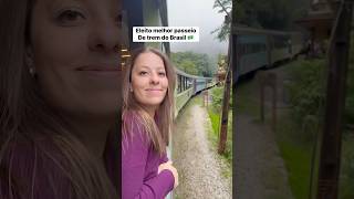 Eleito melhor passeio de trem do Brasil, Morretes a Curitiba  #shorts #viagem