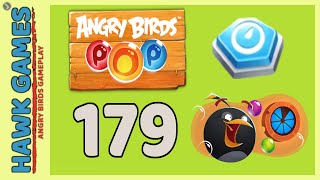 Angry Birds Stella POP Bubble Shooter Level 179 - Walkthrough, No Boosters