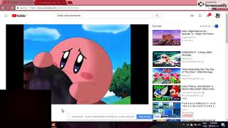 Kirby Is So Sad It Make You Cry So Bad