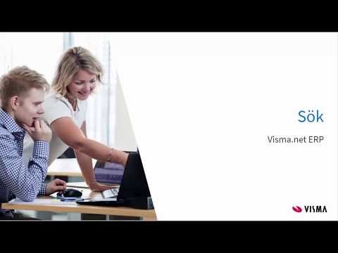 Visma net ERP   Sök