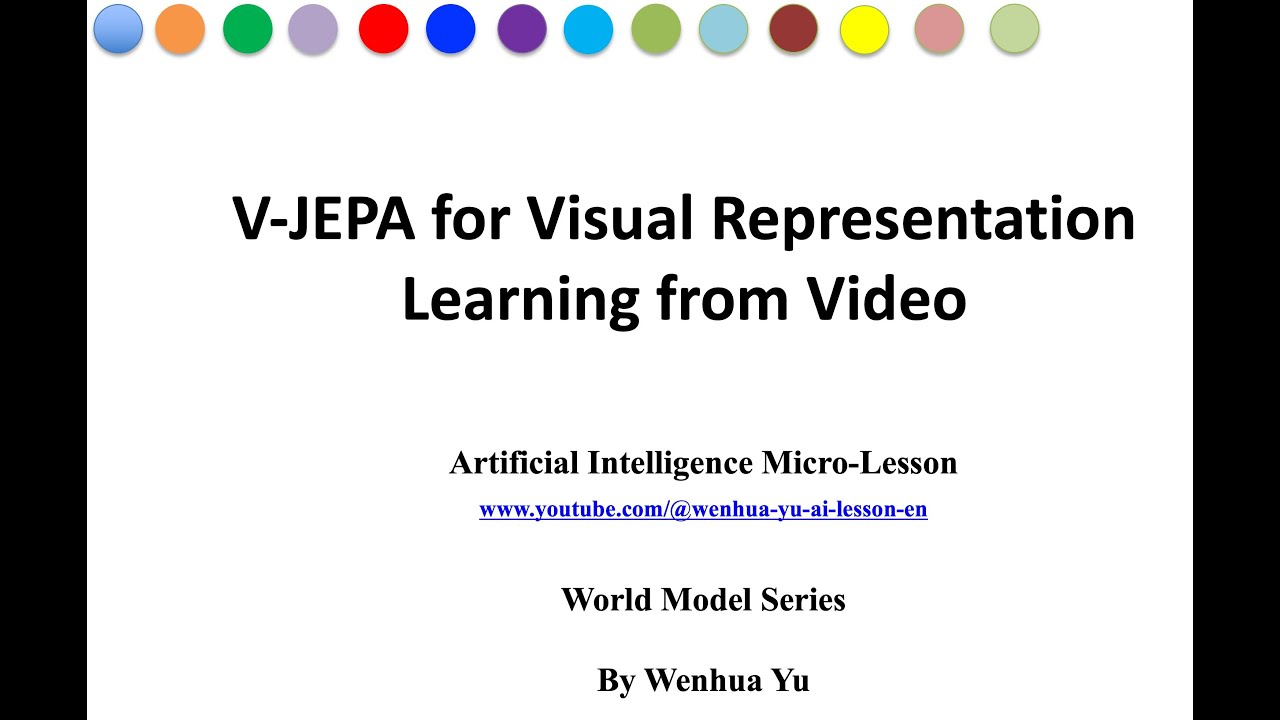V-JEPA for Visual Representation Learning from Video