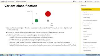 Variant analysis in GeneGrid - stay up to date with continuous annotation