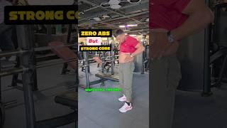 6 pack are not important but your core should be strong 💪#shortsvideo #fitnesstips #youtubeshorts